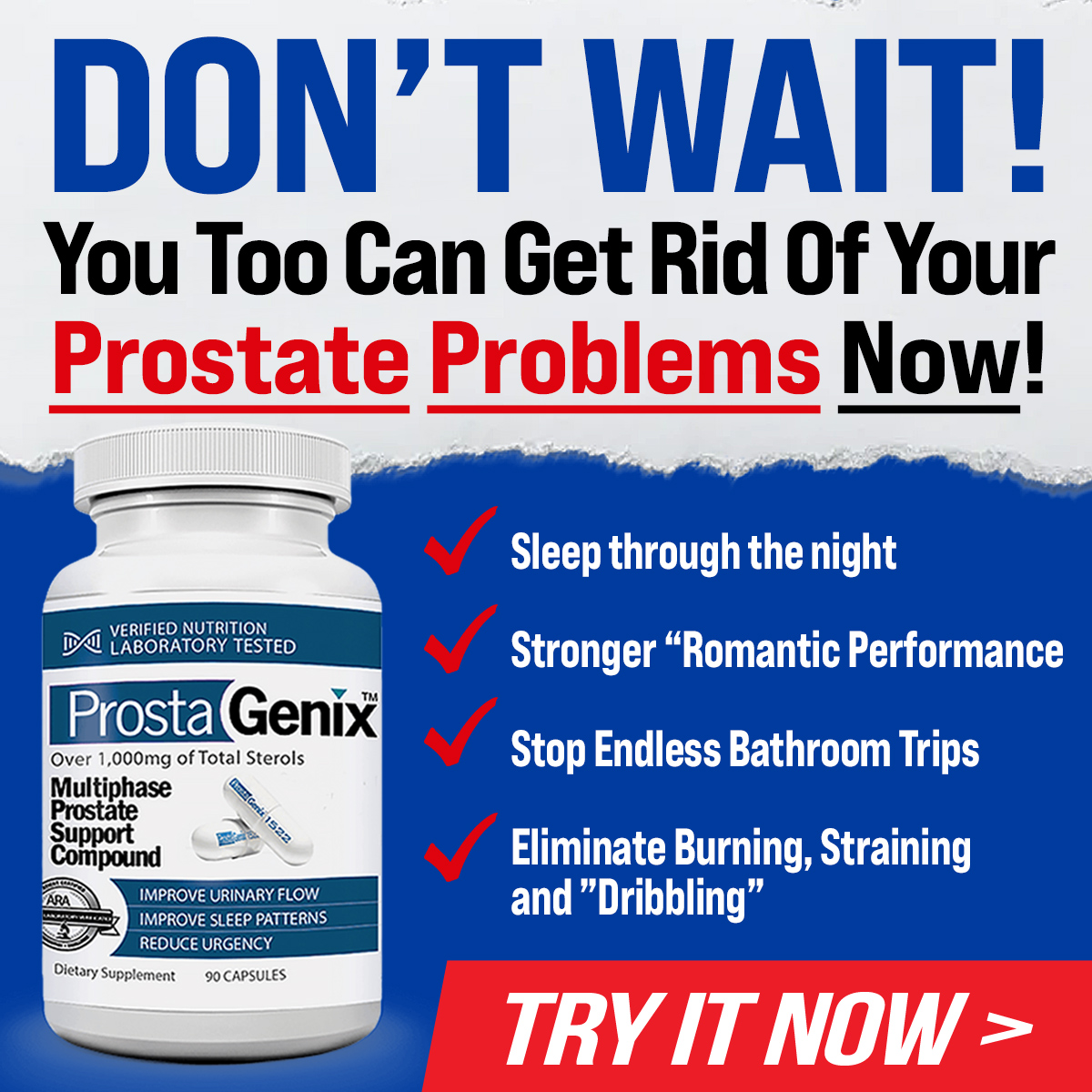 ProstaGenix.com Facebook ad