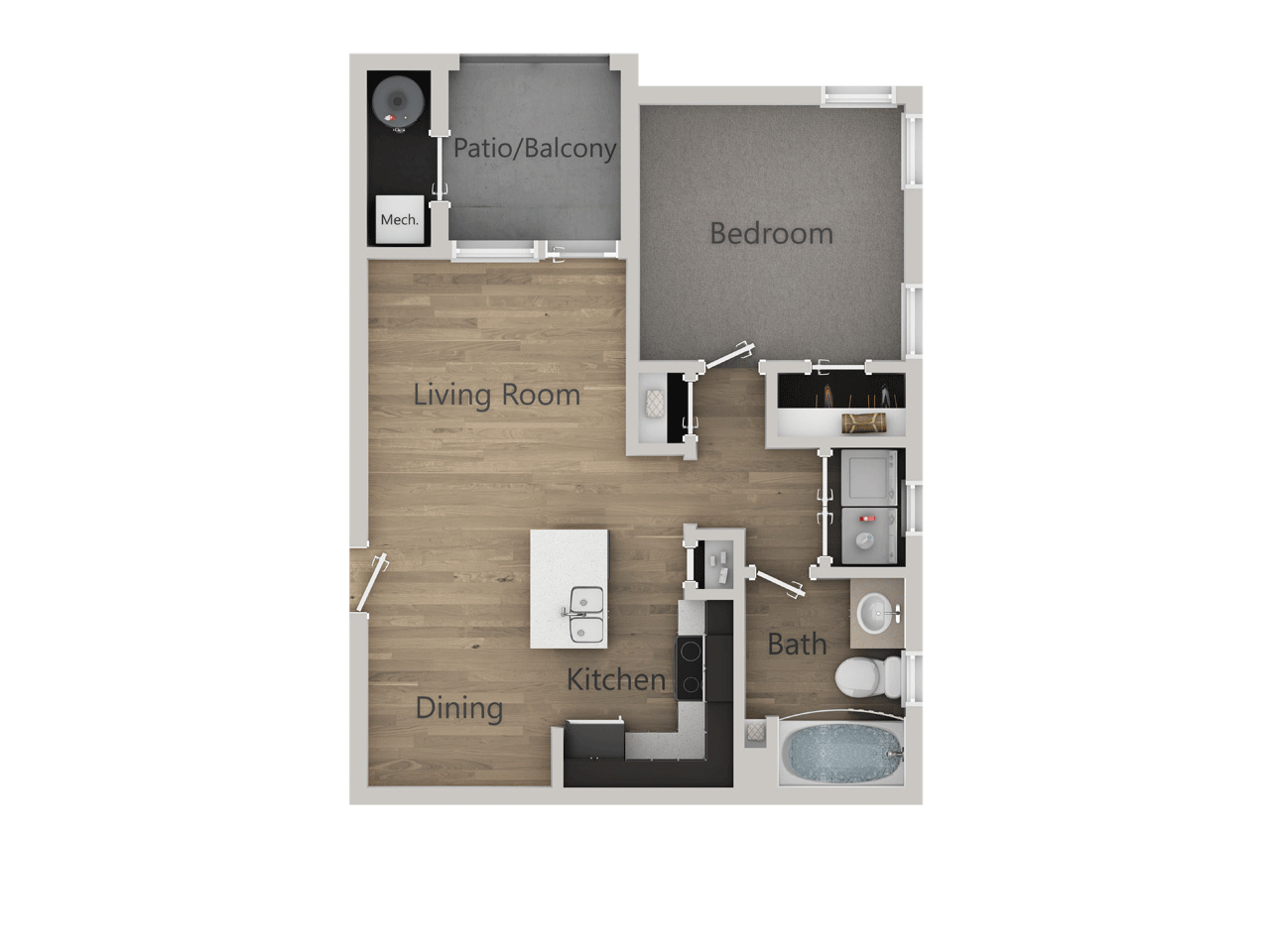 Parc on Center Apartments- Orem, UT Facebook ad: Parc on Center offers luxury apartments & townhomes.