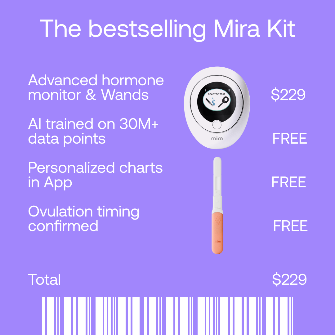 Mira Fertility Facebook ad