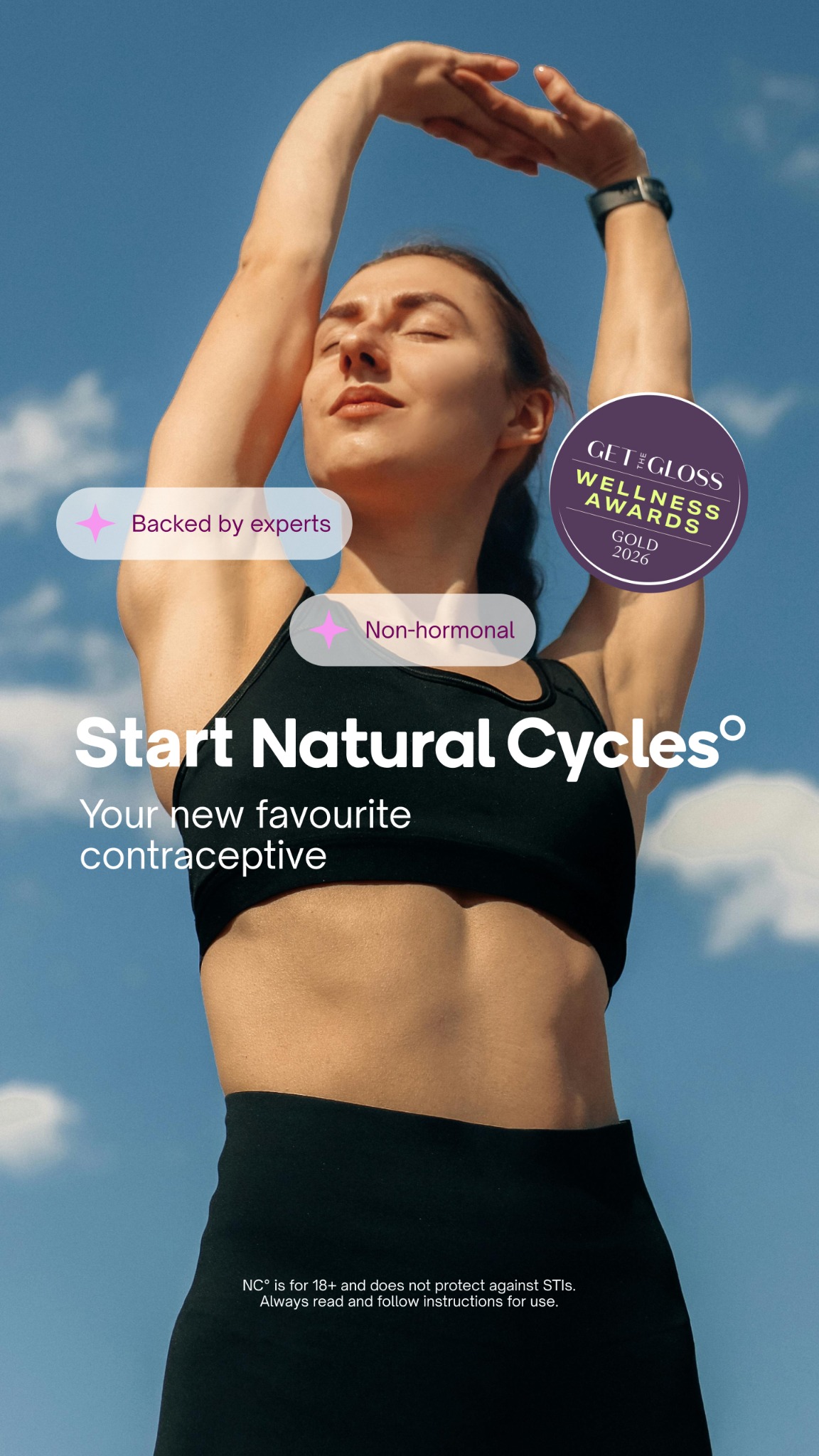 Natural Cycles Facebook ad