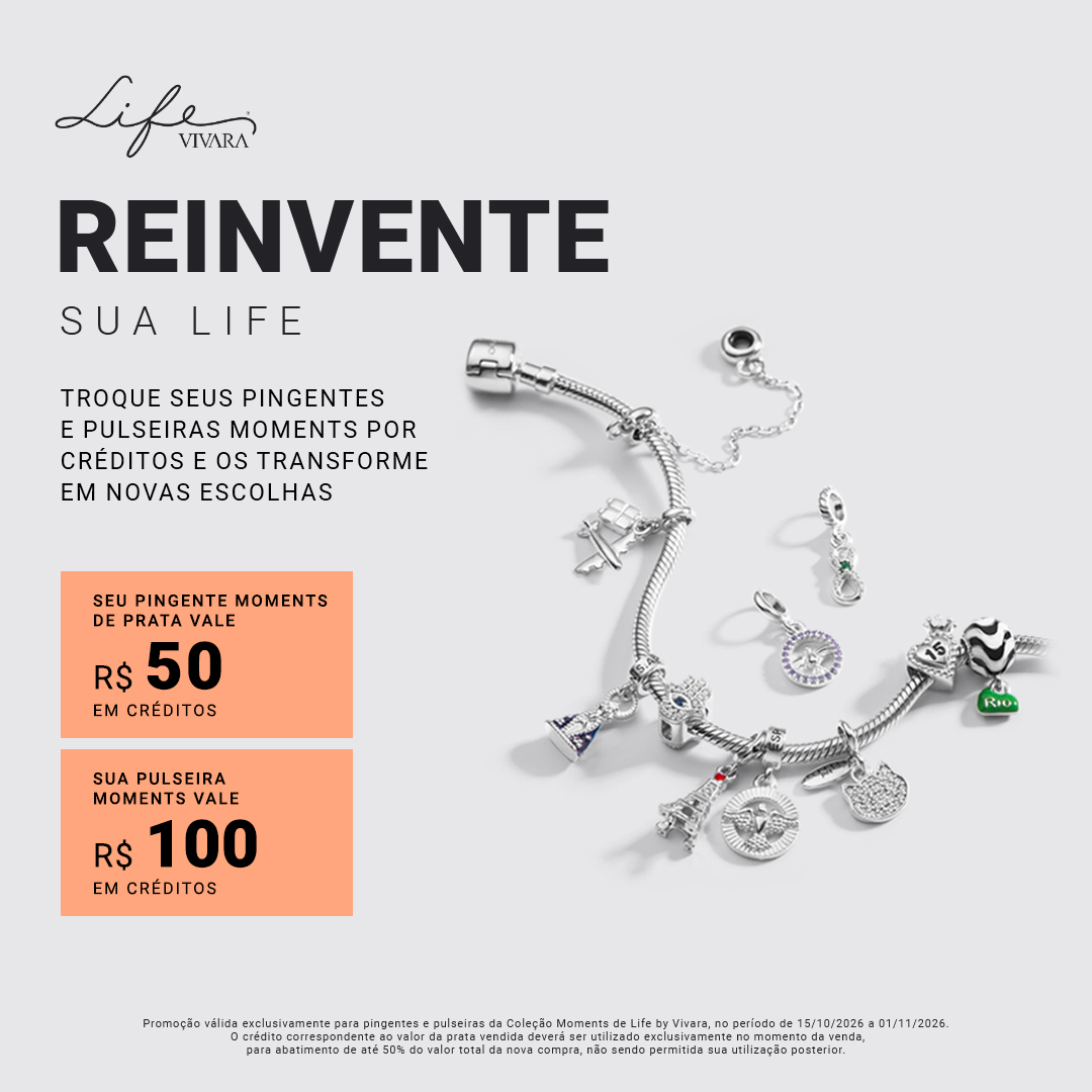 Life by Vivara Facebook ad: Semana Prata Life
