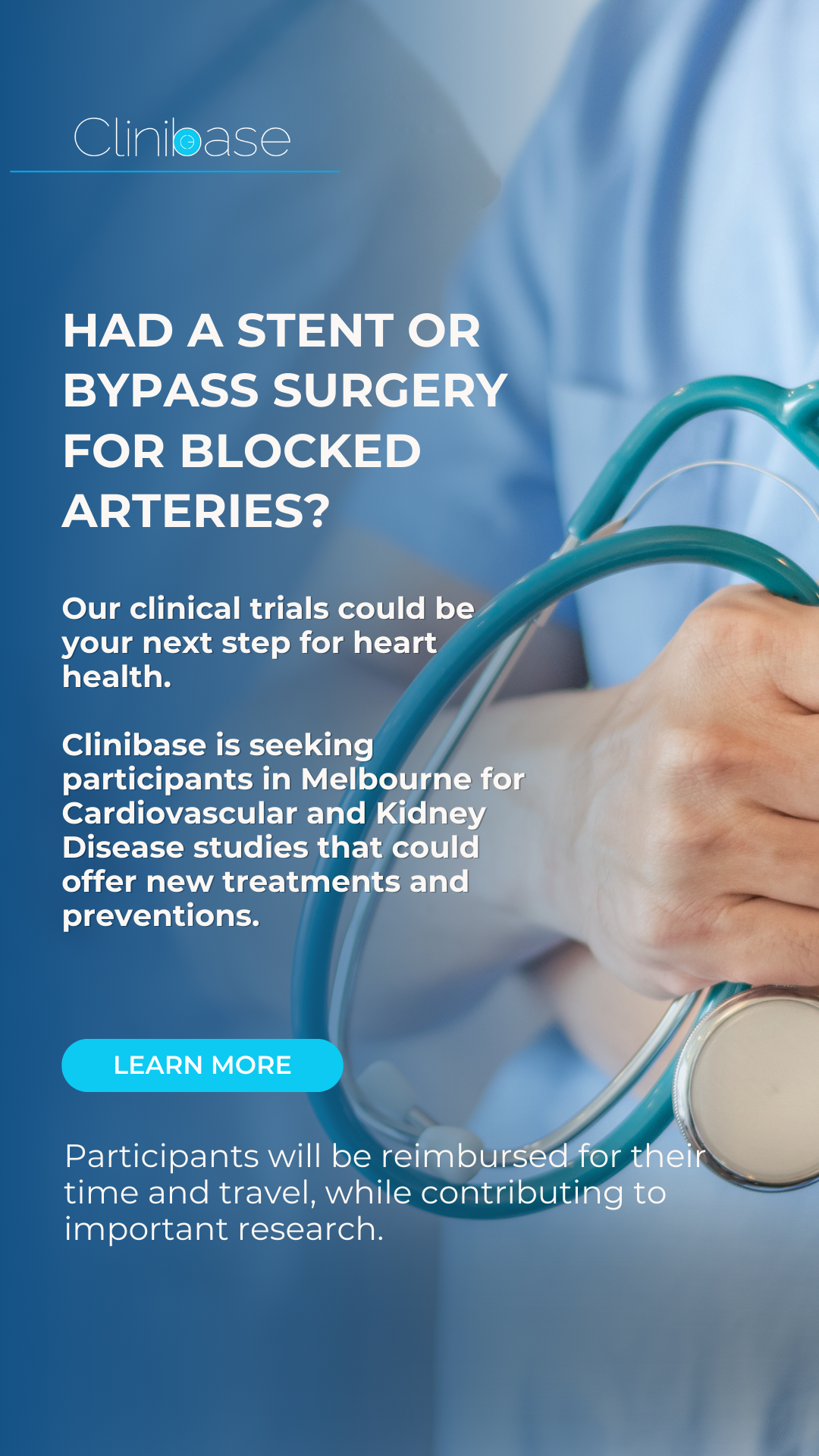 Clinibase Recruitment Facebook ad