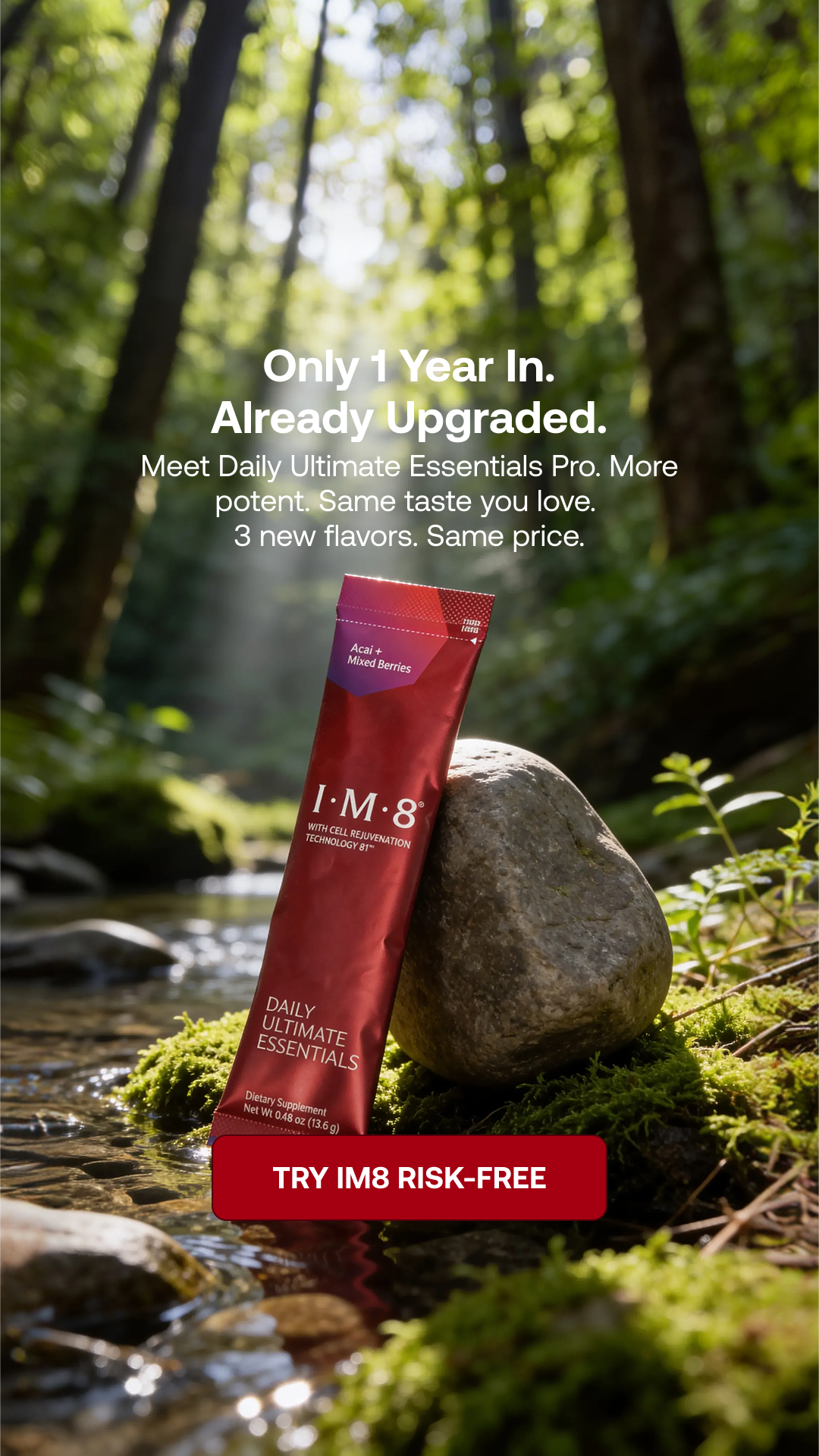 IM8 Health Facebook ad