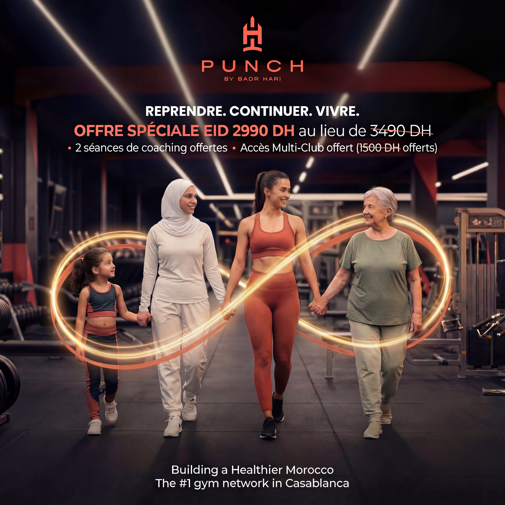 Punch by Badr Hari Facebook ad: Valable jusqu'au 5 Avril