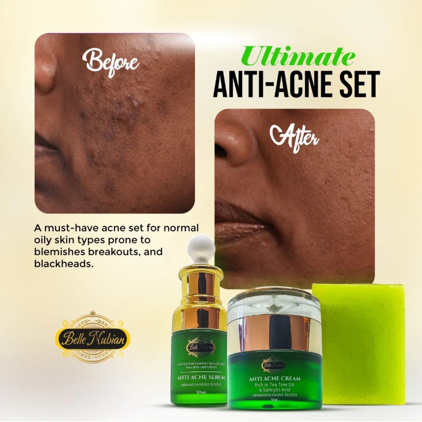Naturelle Nubian Facebook ad