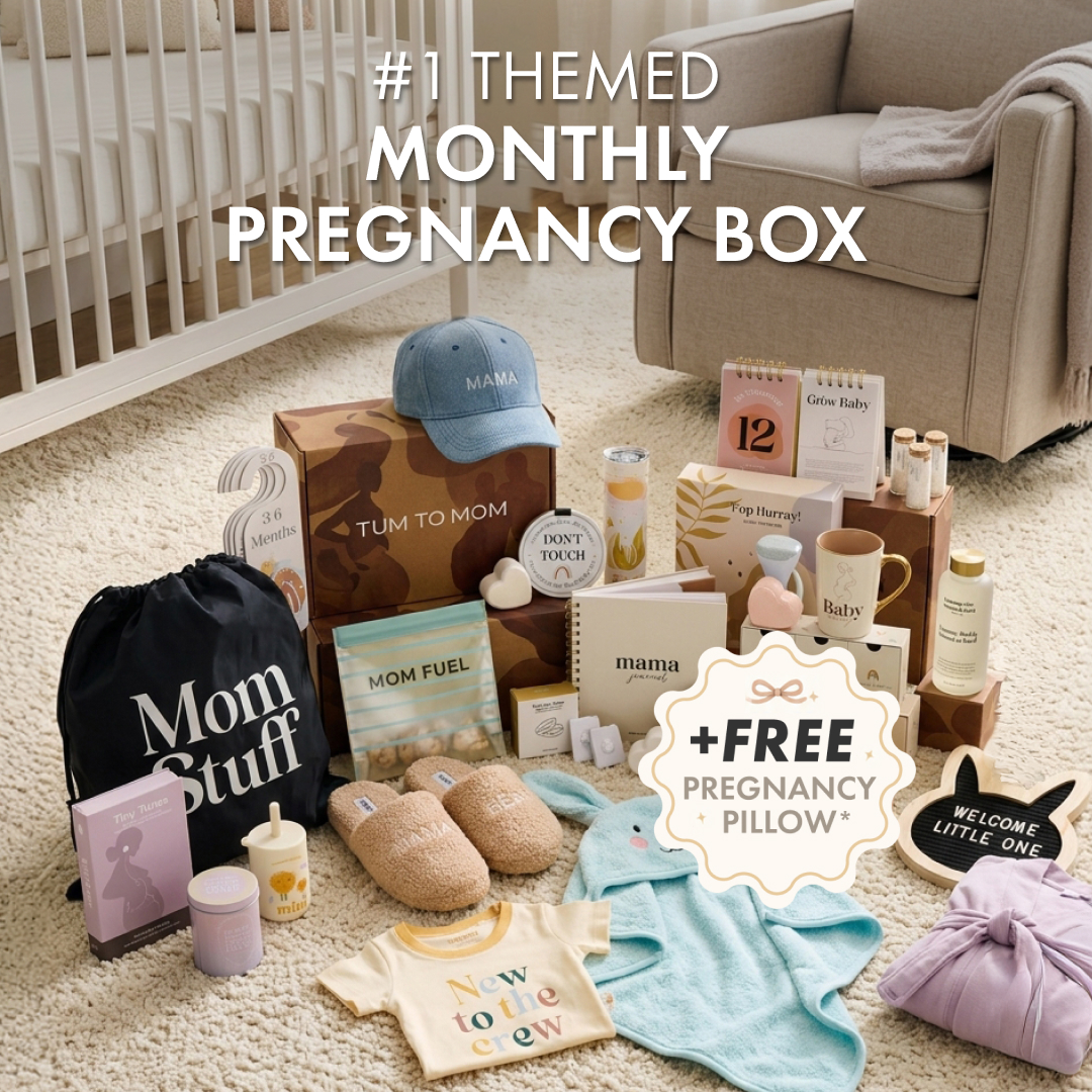 Tum To Mom Pregnancy Box Facebook ad: Tum To Mom Monthly Pregnancy Box