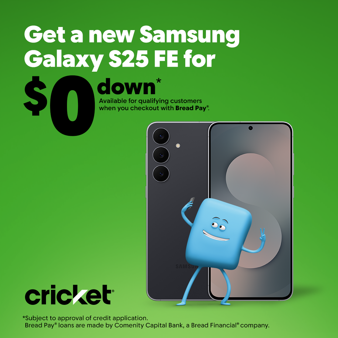 Cricket Wireless Facebook ad