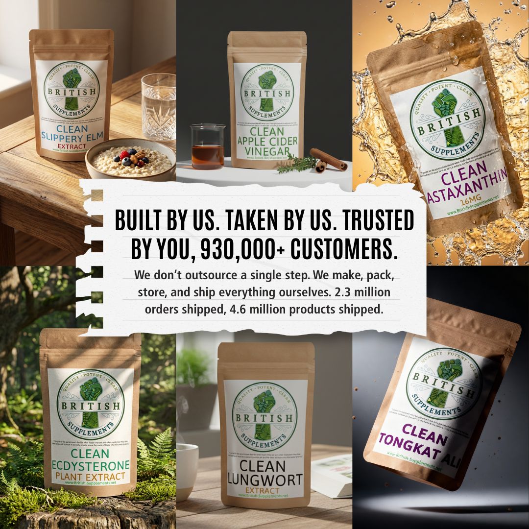 British Supplements Facebook ad