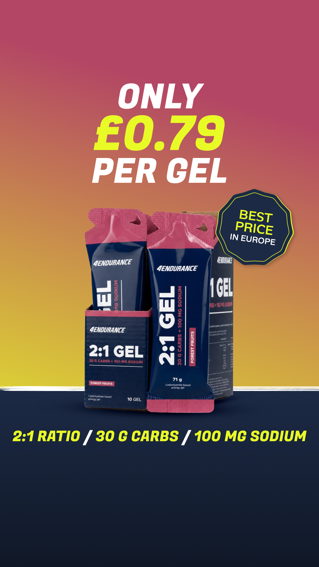 4Endurance UK Facebook ad
