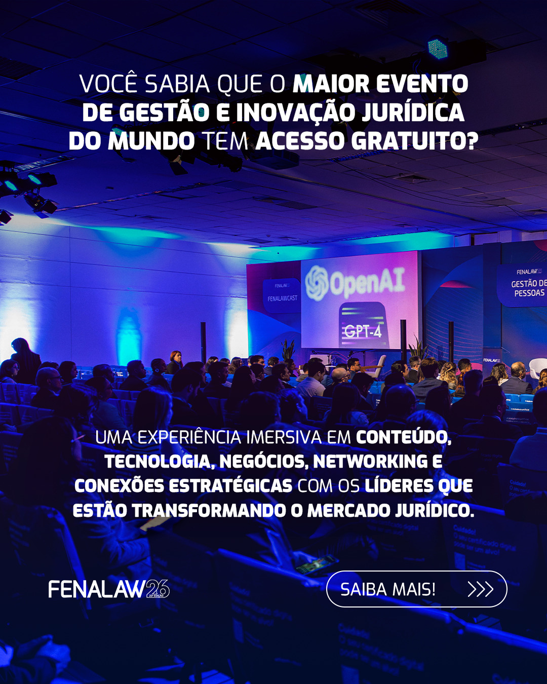 Fenalaw Facebook ad: Você sabia que é possível visitar a Fenalaw…