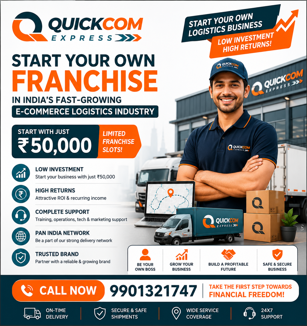 Quickcom Express Bangalore Facebook ad