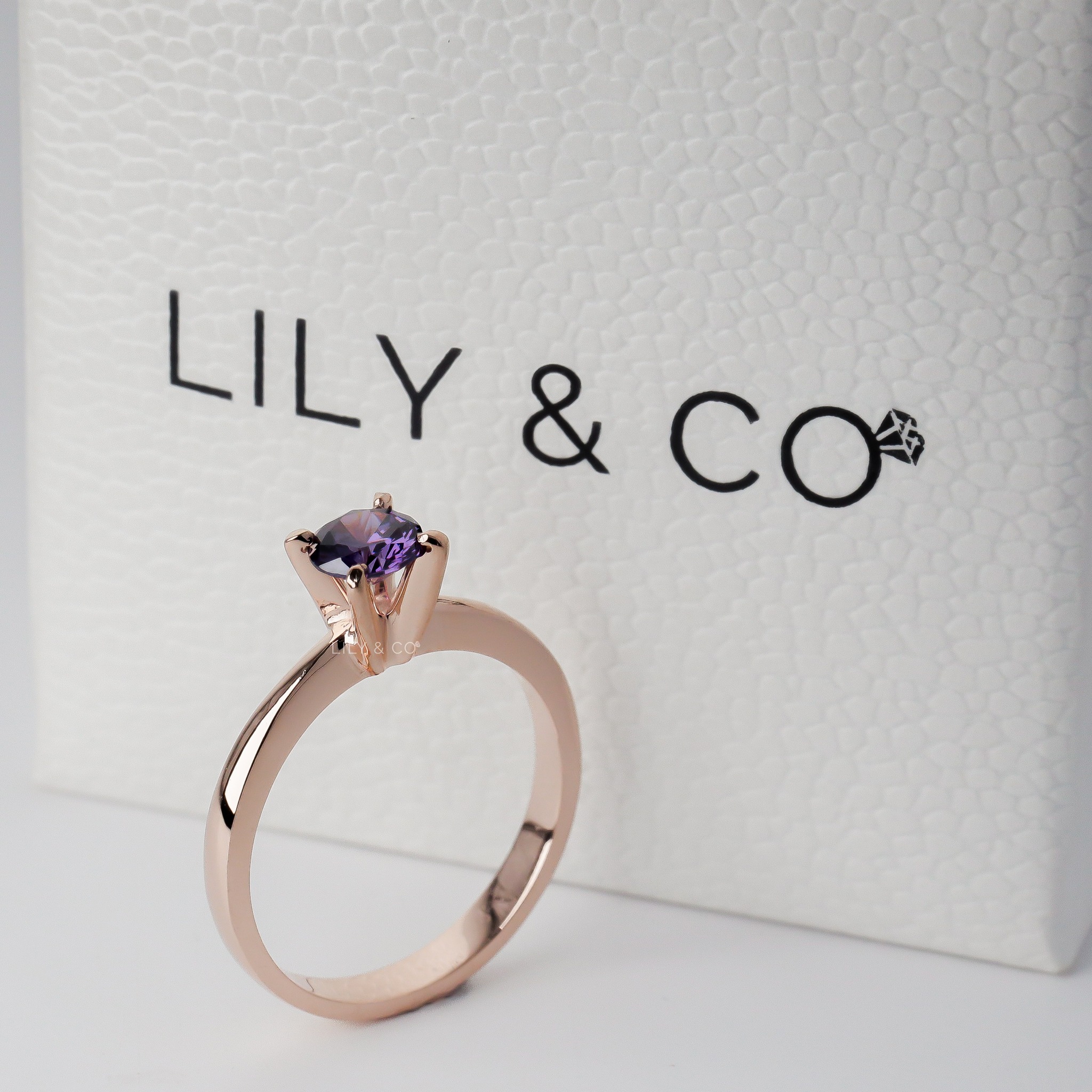 Lily & Co. Engagement Rings Facebook ad
