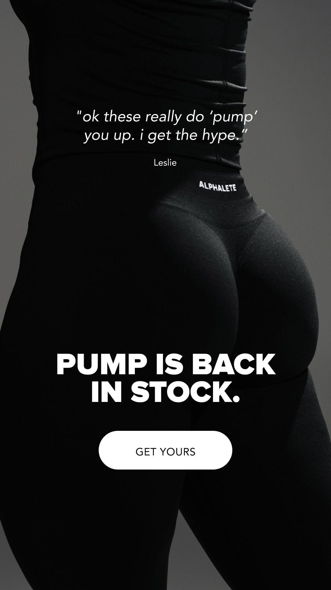 Alphalete Facebook ad