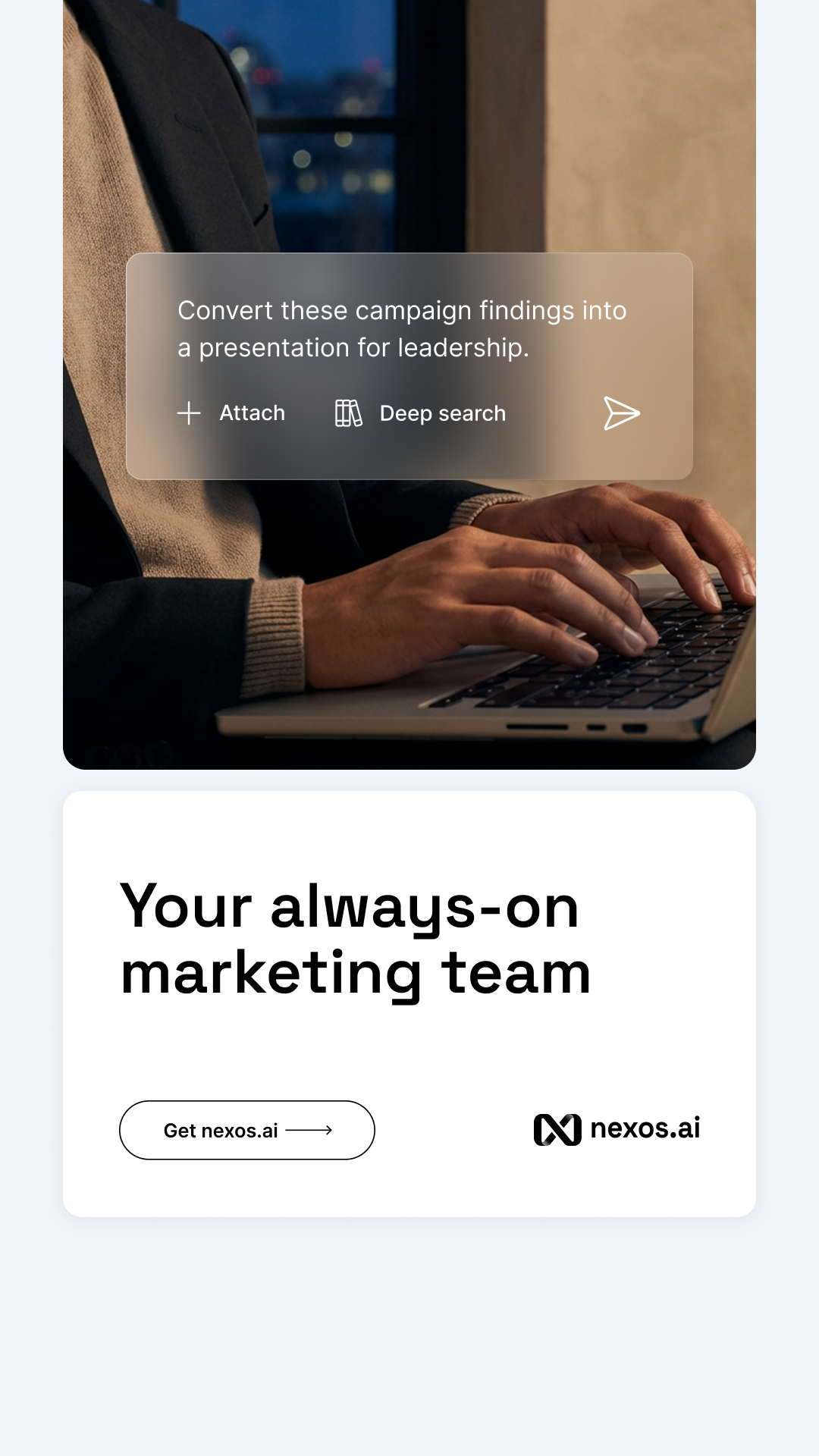 nexos.ai Facebook ad