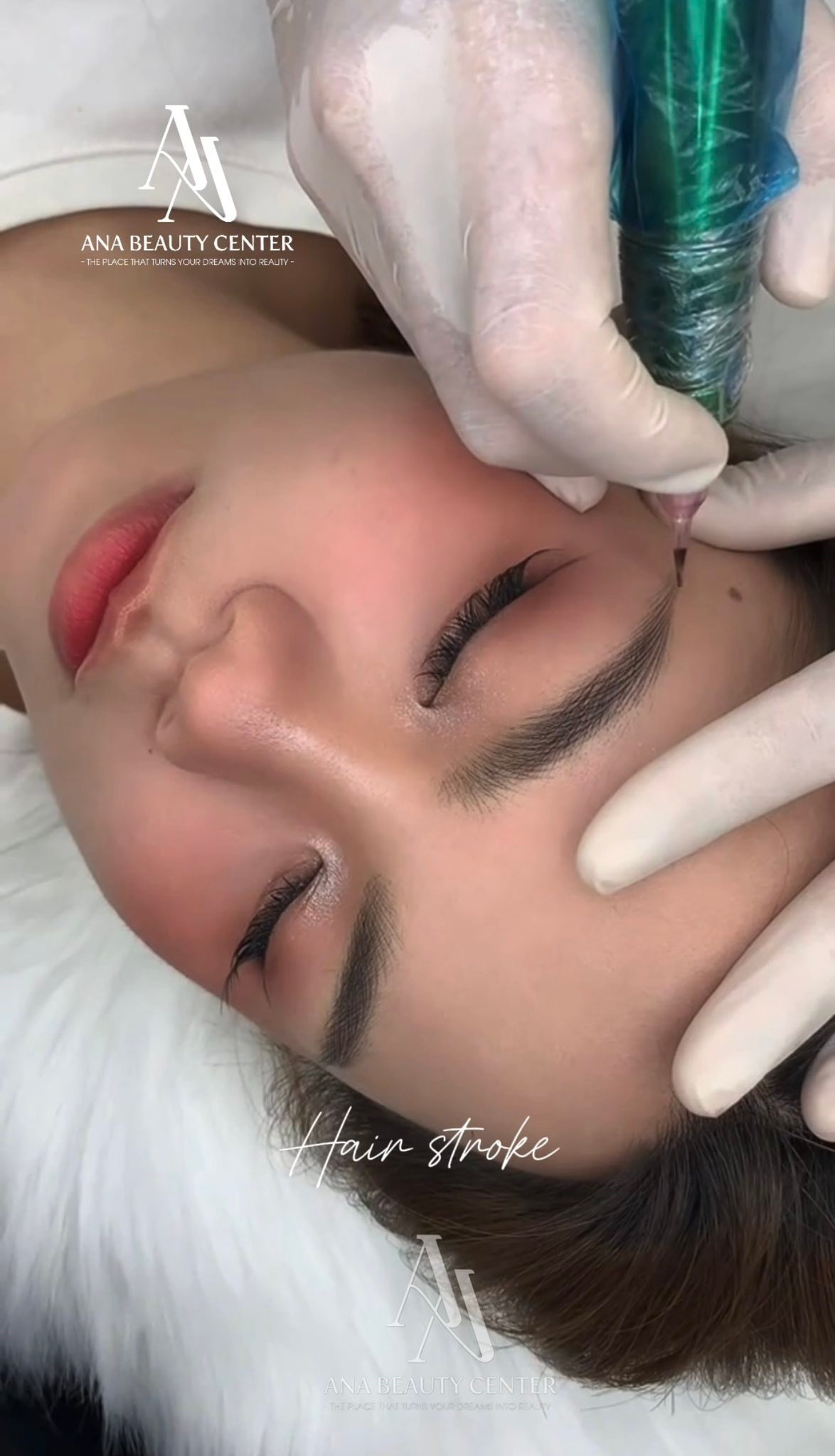 Ana Eyebrow Microblading - Al Rigga, Dubai Facebook ad: ANA BEAUTY CENTER, HAIR STROKE BROWS