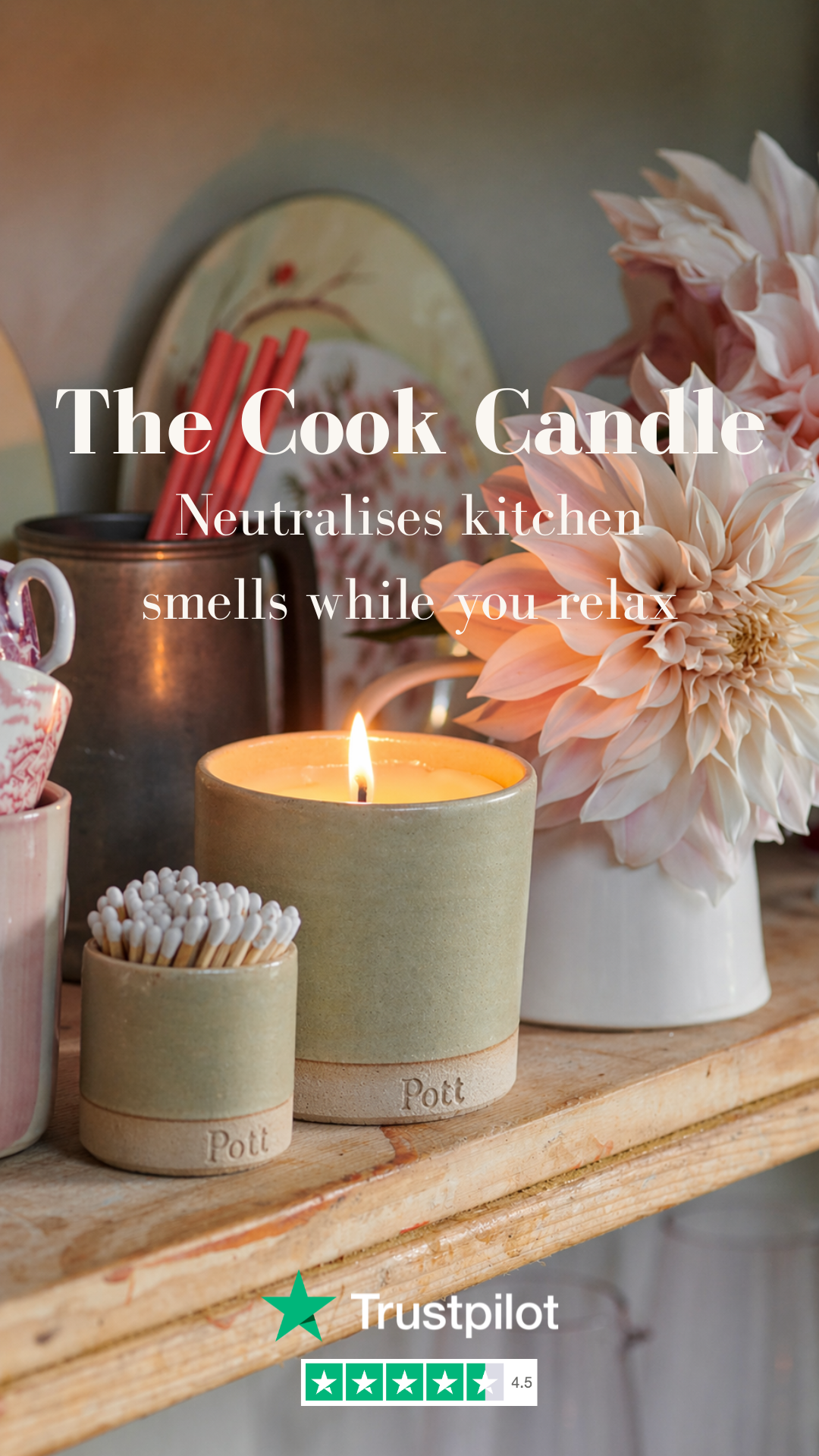Pott Candles Facebook ad