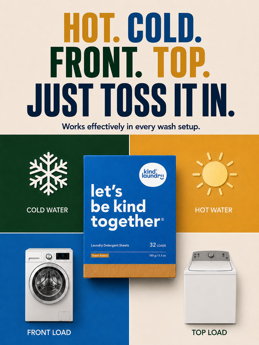 Kind Laundry Facebook ad