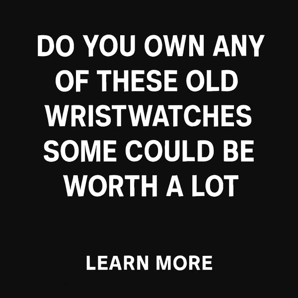 Venture Fund Solutions Facebook ad: Is Your Old Watch a Hidden Treasure? - Learn More