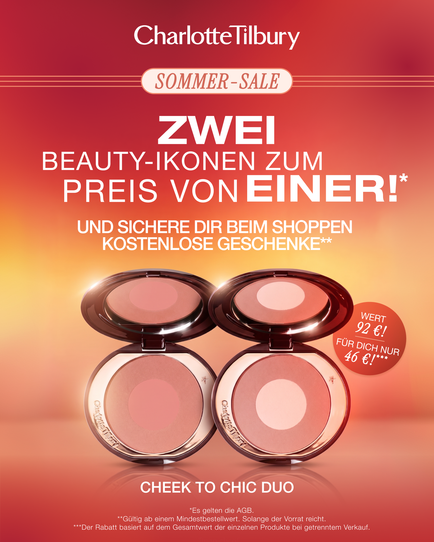 Charlotte Tilbury Facebook ad