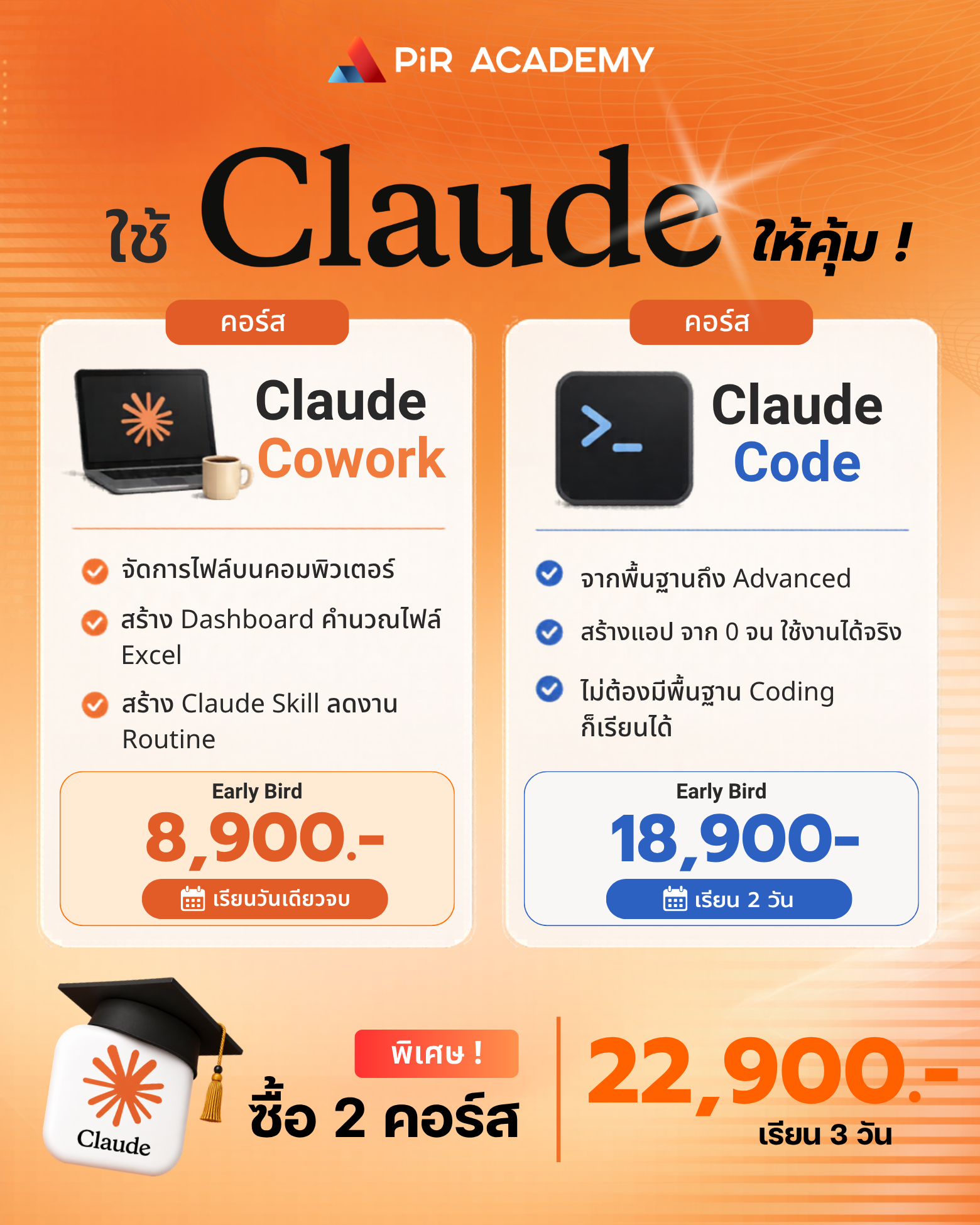 PiR Academy Facebook ad