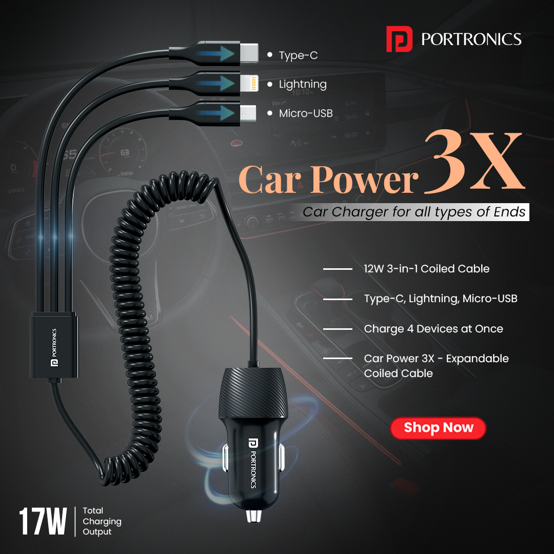 Portronics Facebook ad
