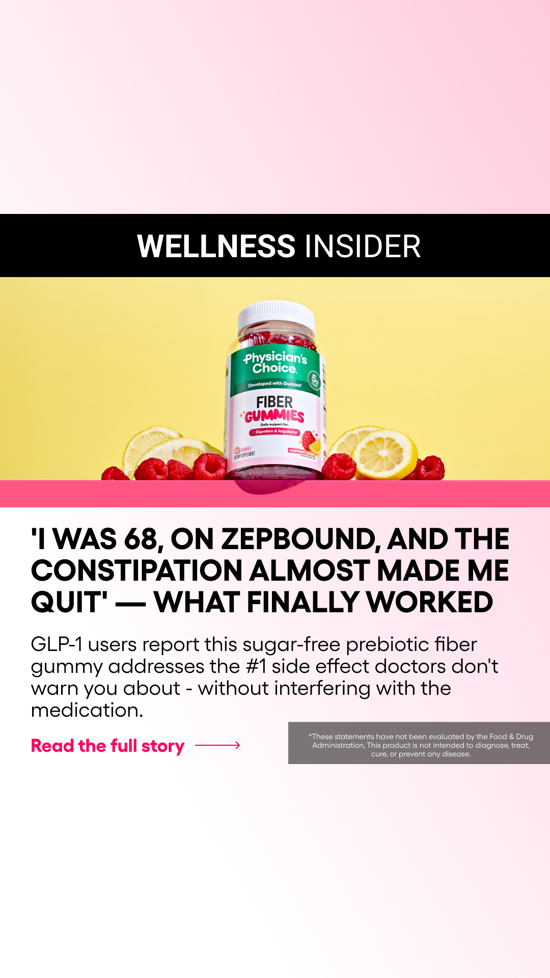Physician's Choice Facebook ad