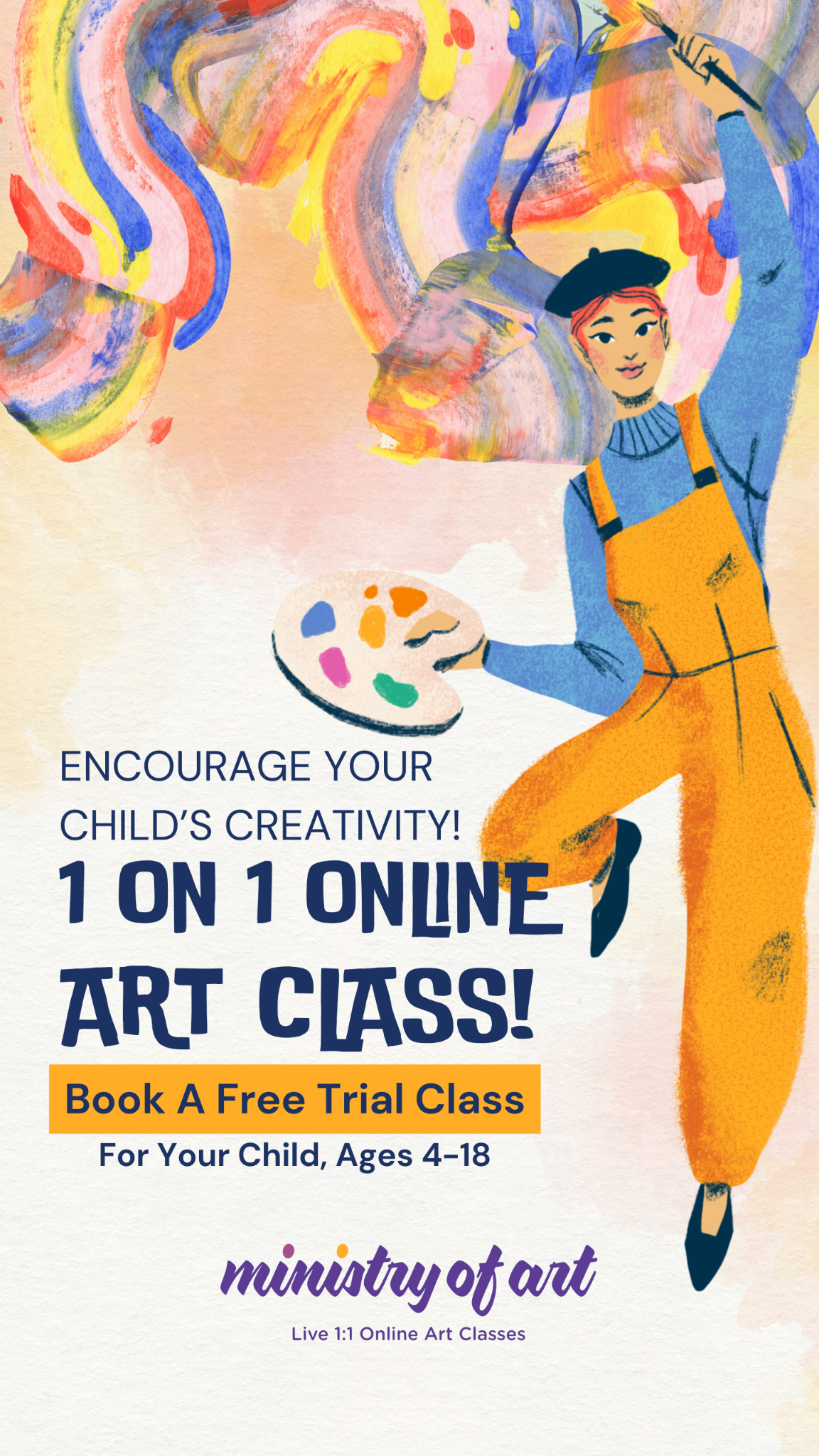 ministryofart.co Facebook ad from May 18, 2026