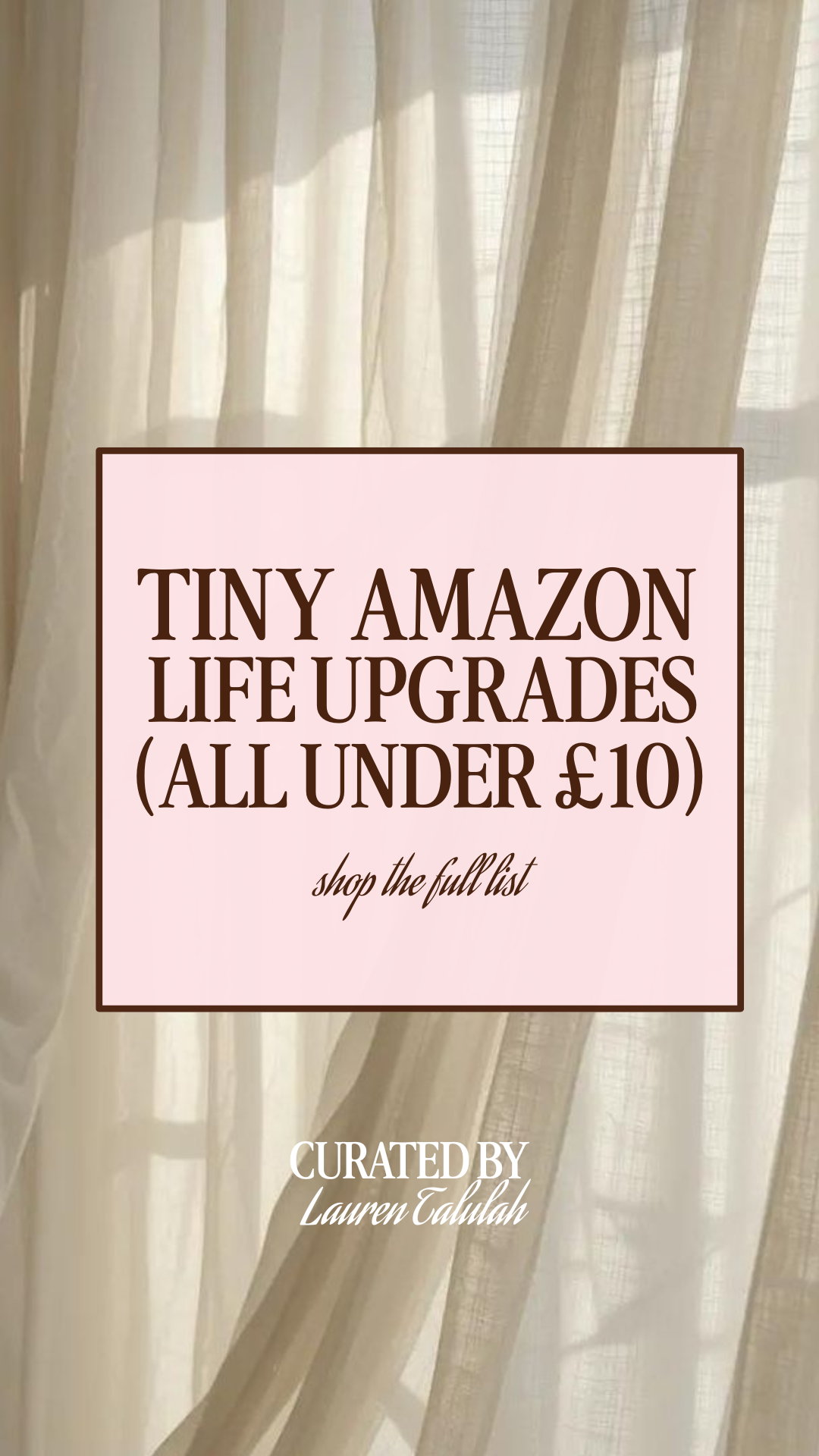 The Lauren List Facebook ad