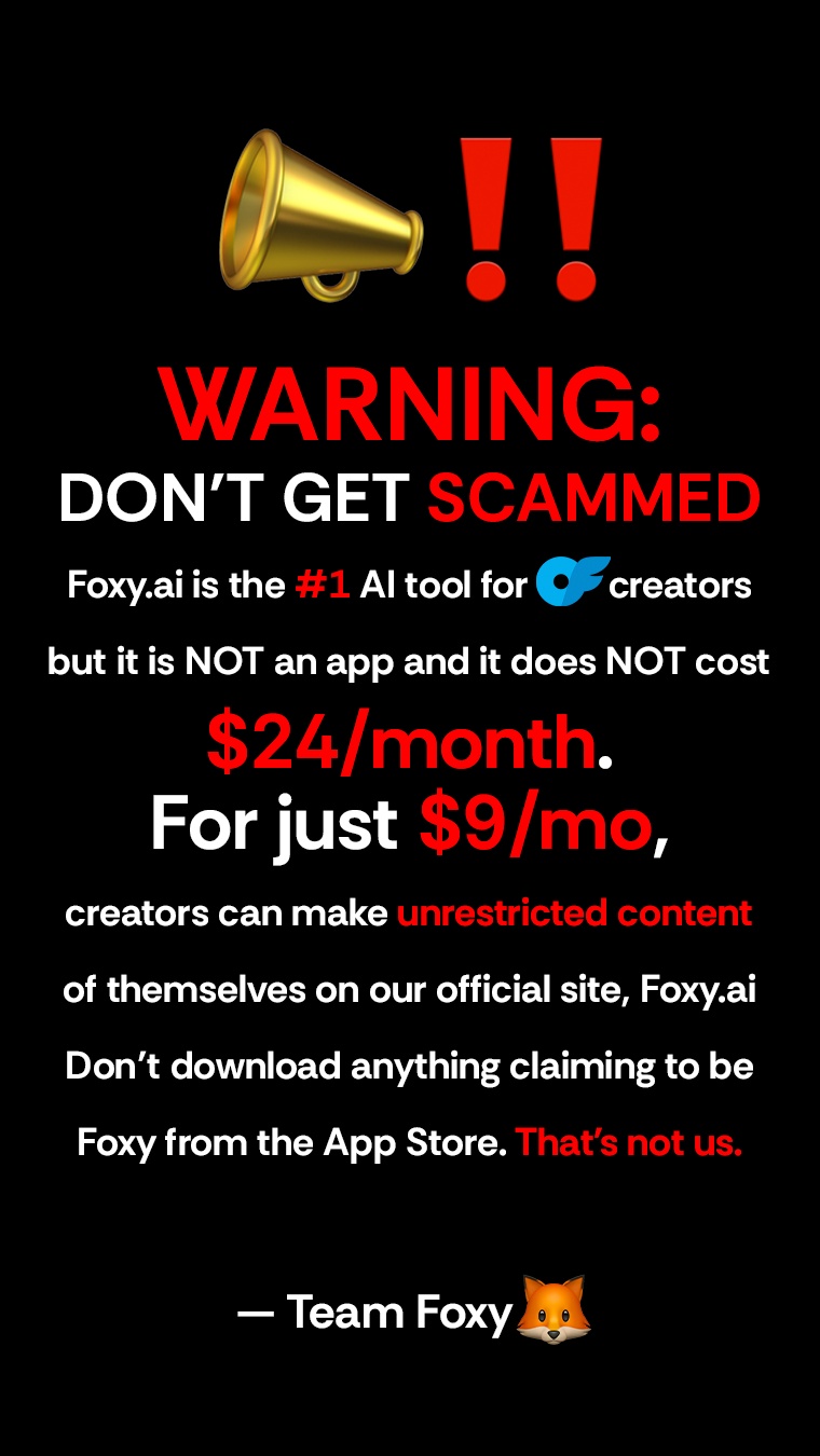 Foxy.ai Facebook ad