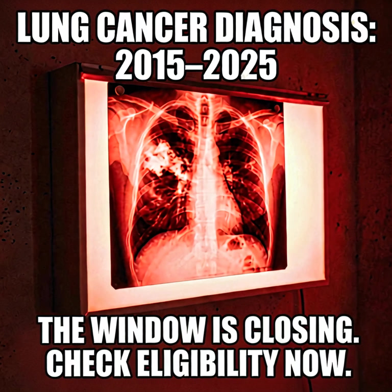 Lung Cancer Claims Facebook ad