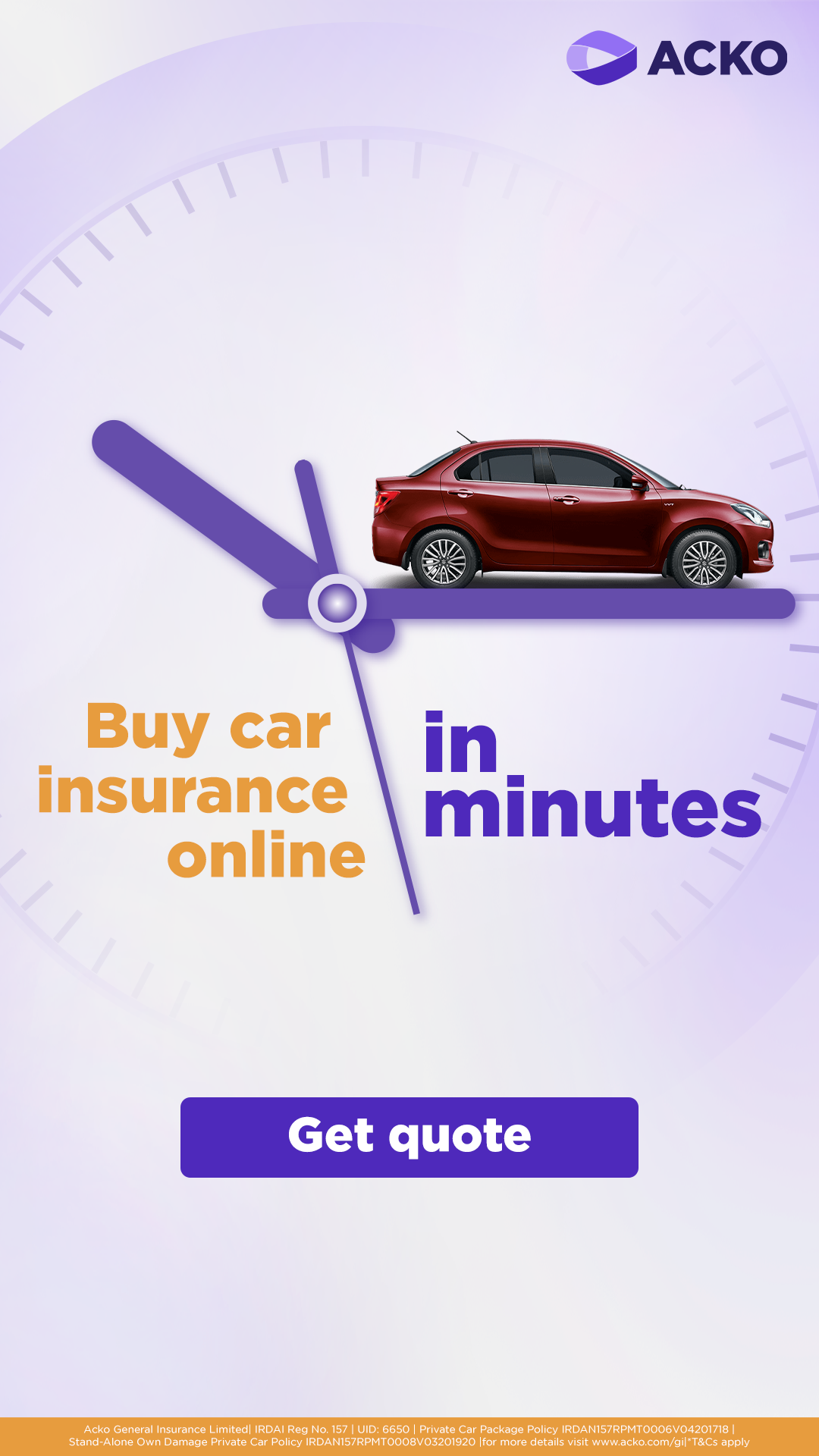 ACKO Facebook ad