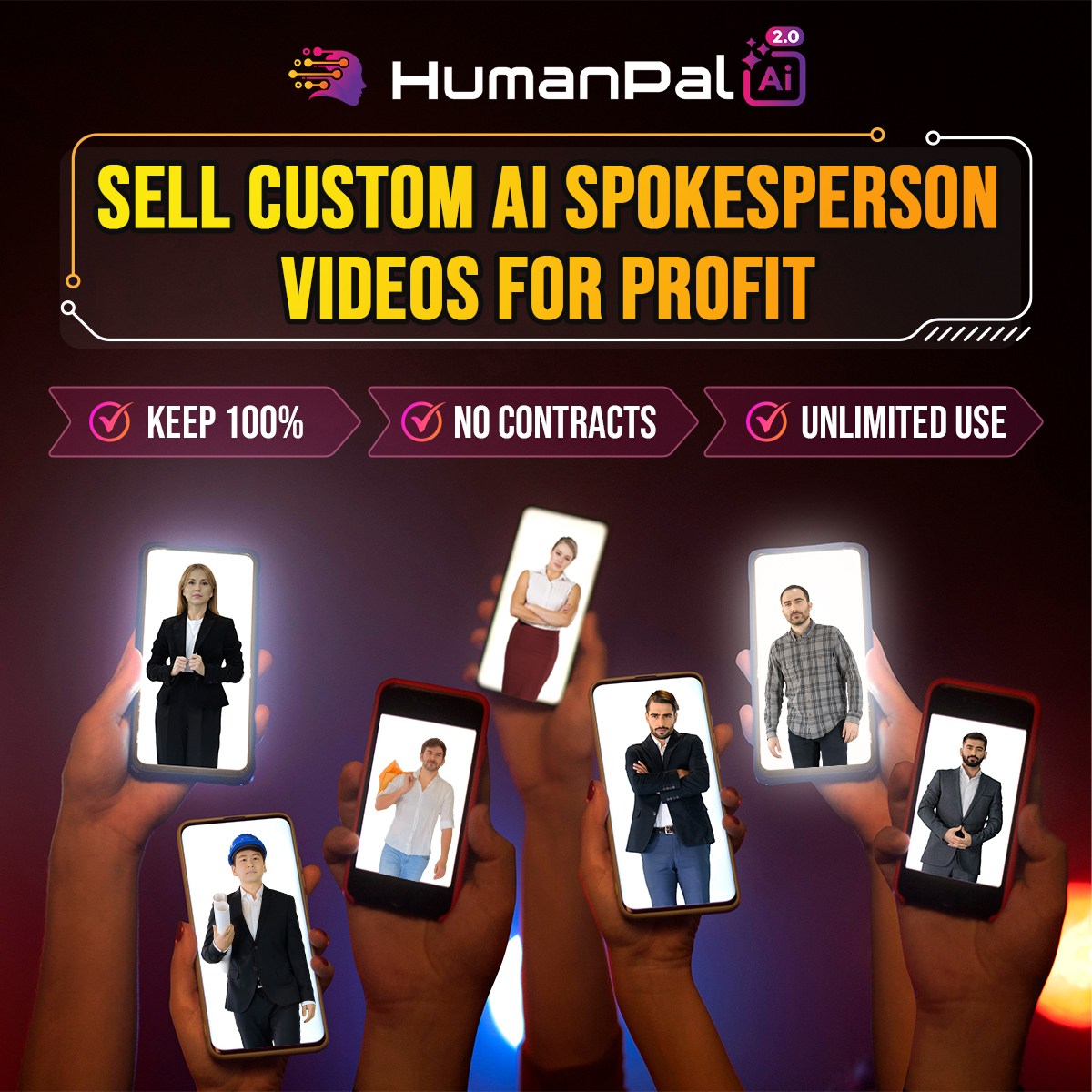 HumanPal Facebook ad