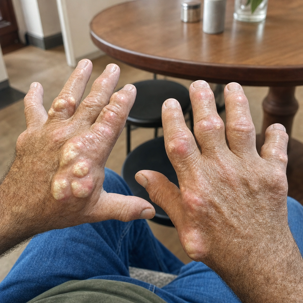 Jason Whitaker Facebook ad: Everyone with gout flare-ups needs to see this