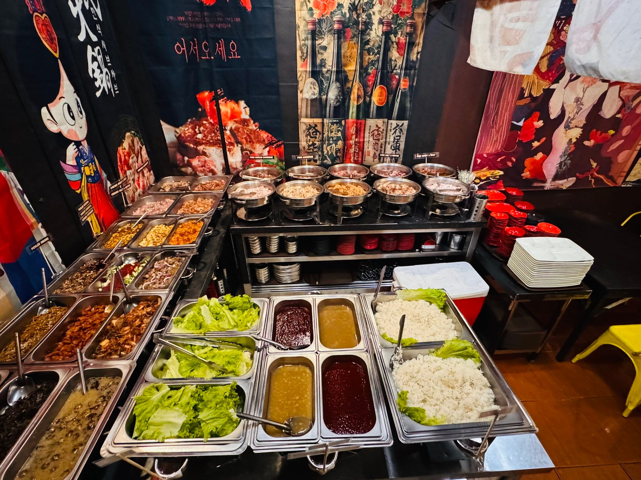 HAENG AUS 199 행 아웃 Unlimited Samgyeopsal & Unli HotPot Facebook ad: PROMO UNLIMITED BUFFET KOREAN - FILIPINO SAMGYEOPSAL PHP…