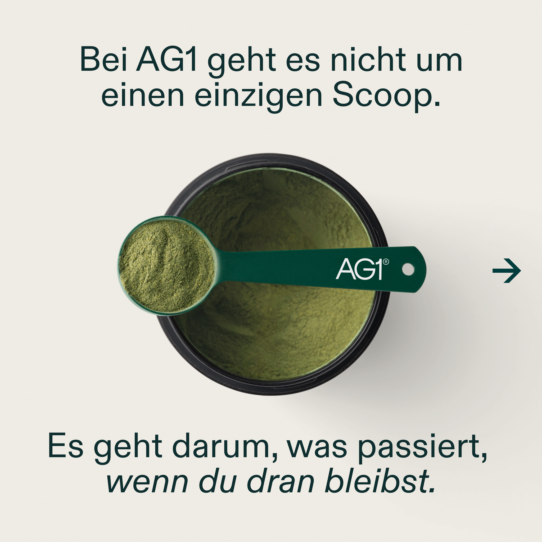 AG1 Deutschland Facebook ad