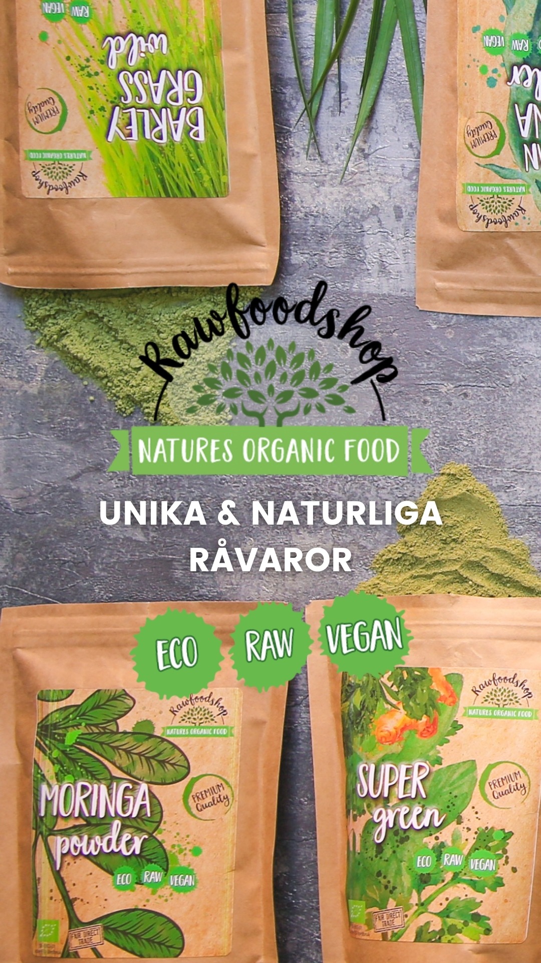 Rawfoodshop.se Facebook ad