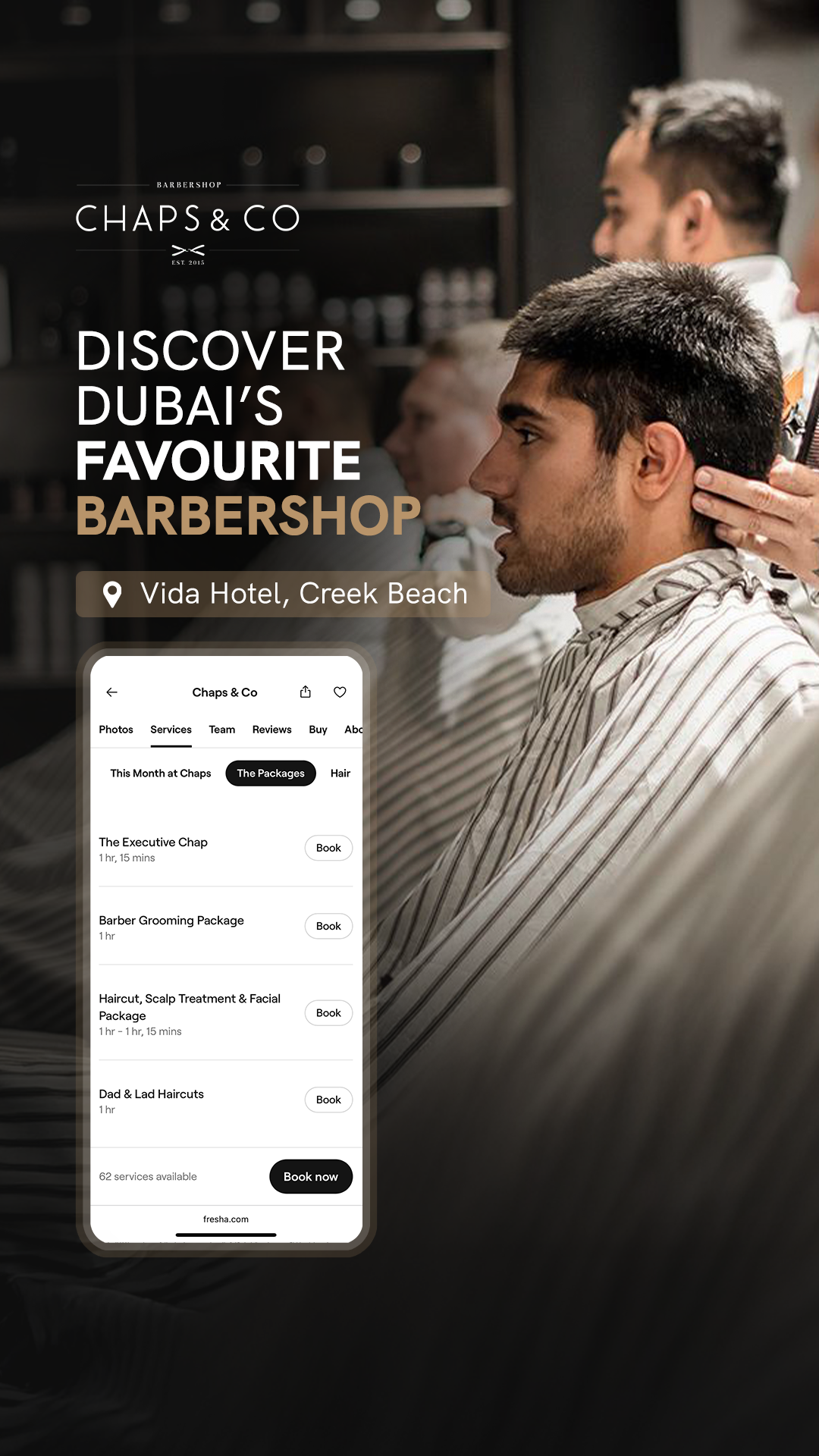 Chaps & Co Facebook ad
