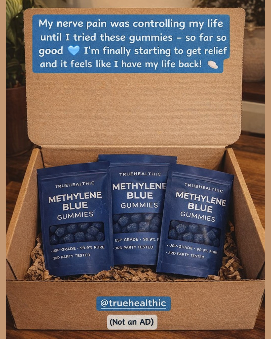 True-Healthic Facebook ad