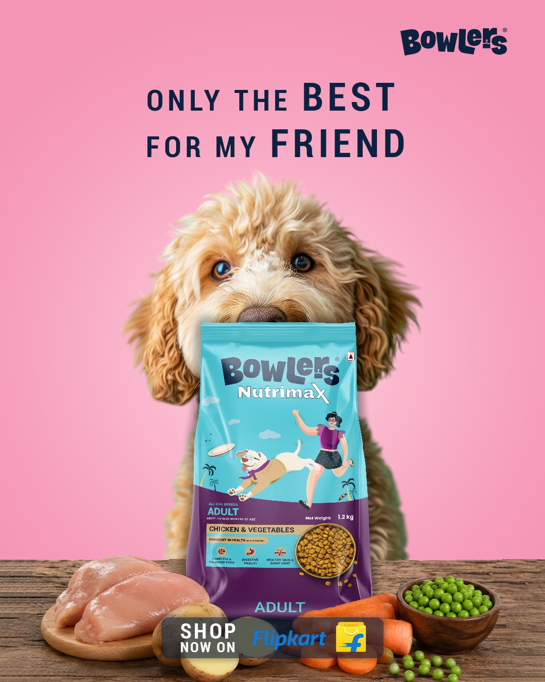 Bowlers Petfood Facebook ad