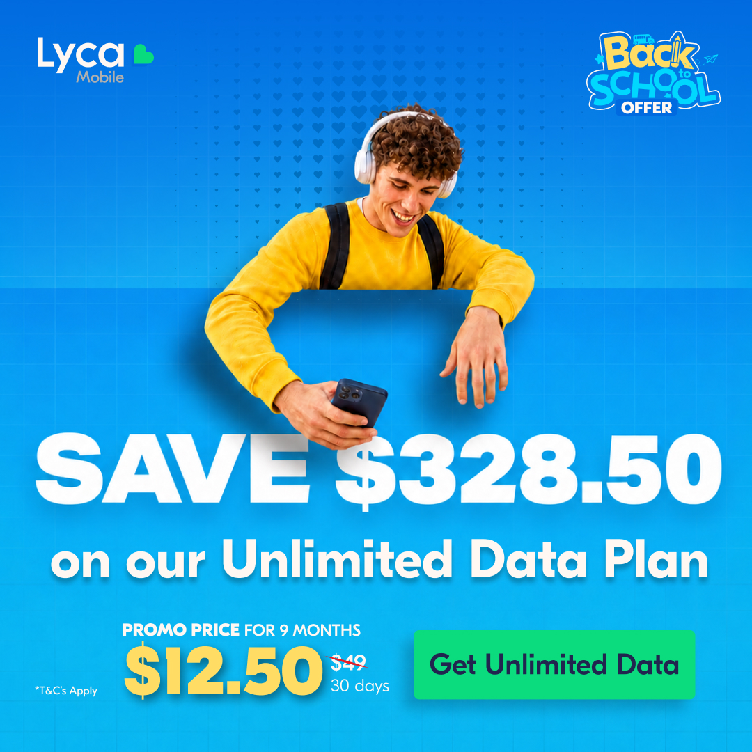 Lycamobile USA Facebook ad