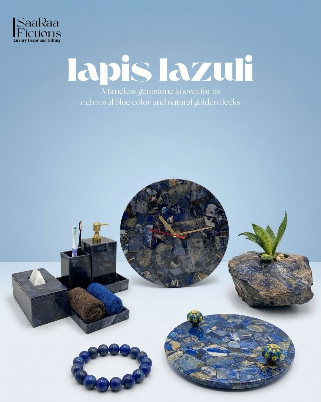 SaaRaa Fictions Facebook ad: Stone that speaks luxury.