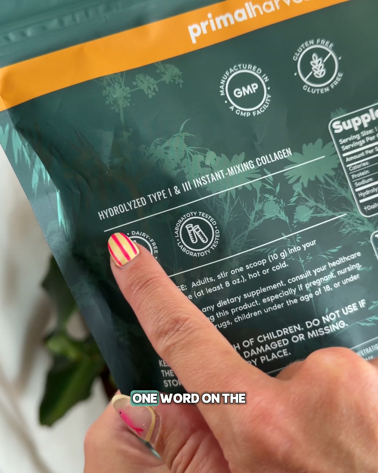 Primal Harvest Facebook ad: Your Skin Is Aging. Fight Back.