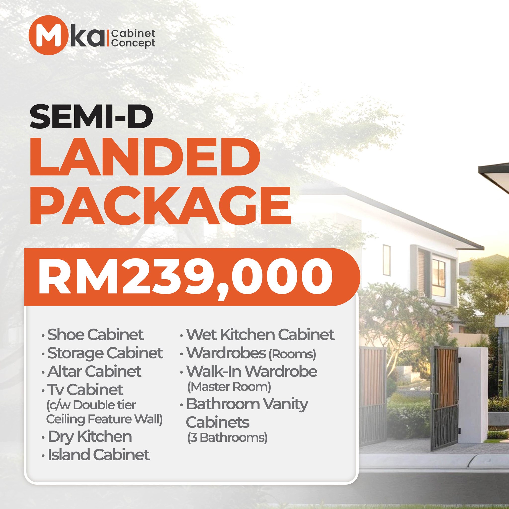 MKA Cabinet Concept Facebook ad: Some homes are built for comfort and to…
