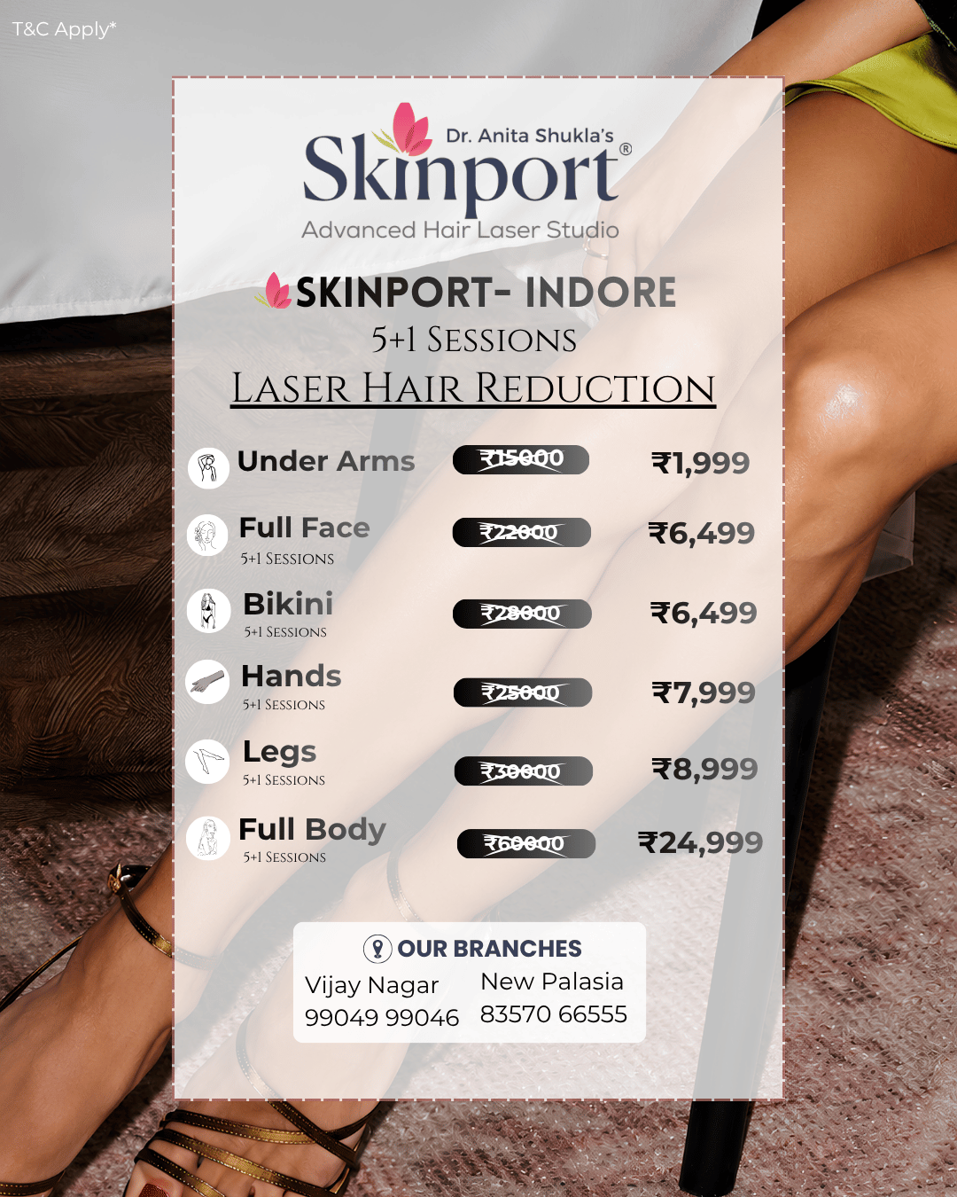 skinportofficial Facebook ad: Summer Deals At Skinport Indore!