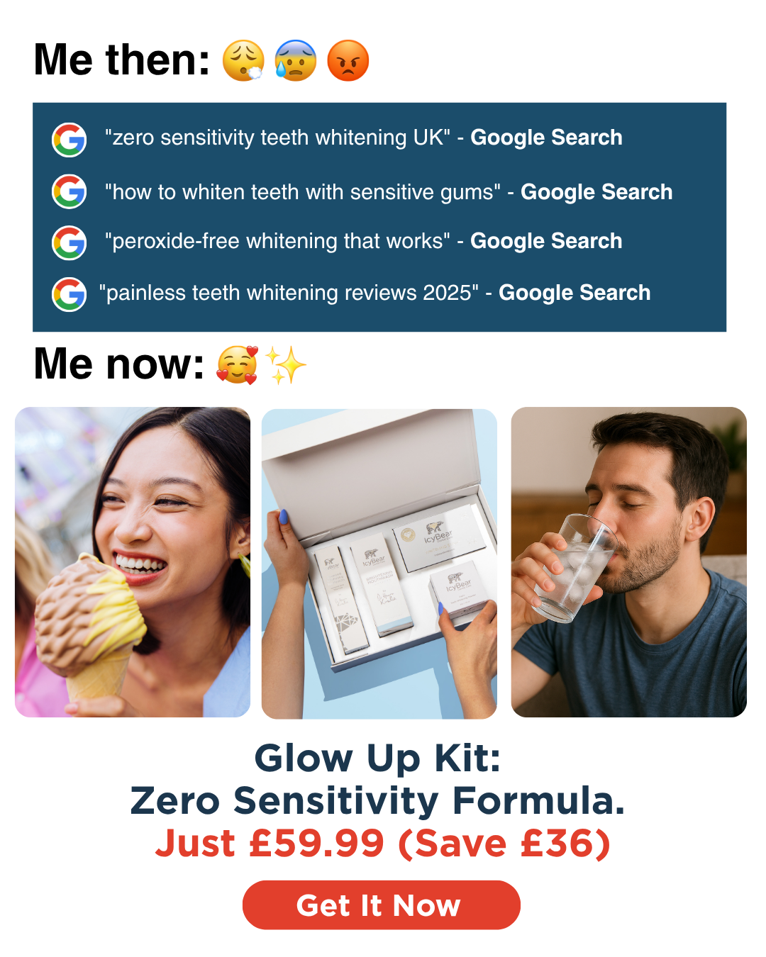 Icy Bear Dental Facebook ad