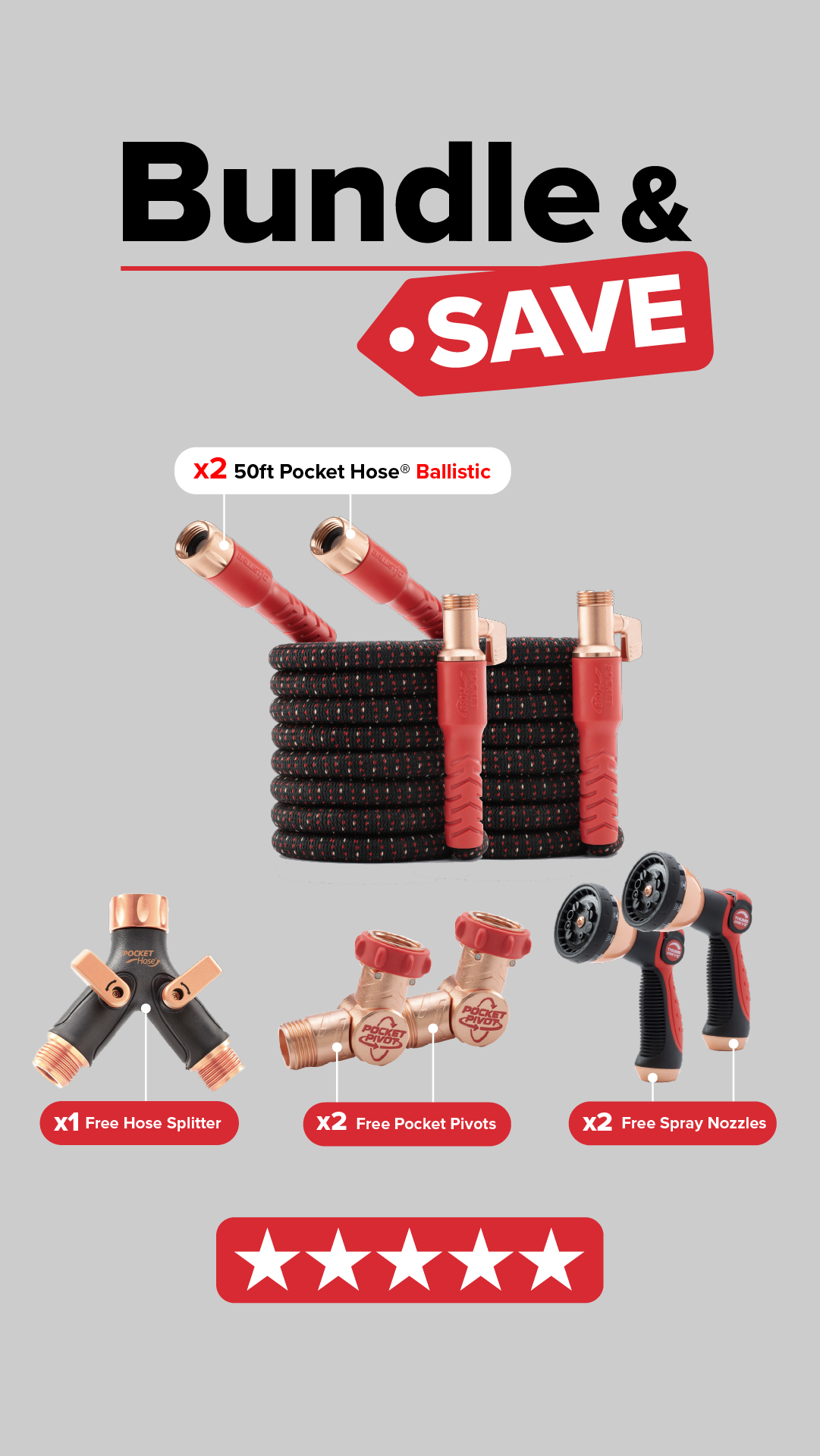 Pocket Hose Facebook ad from May 8, 2026