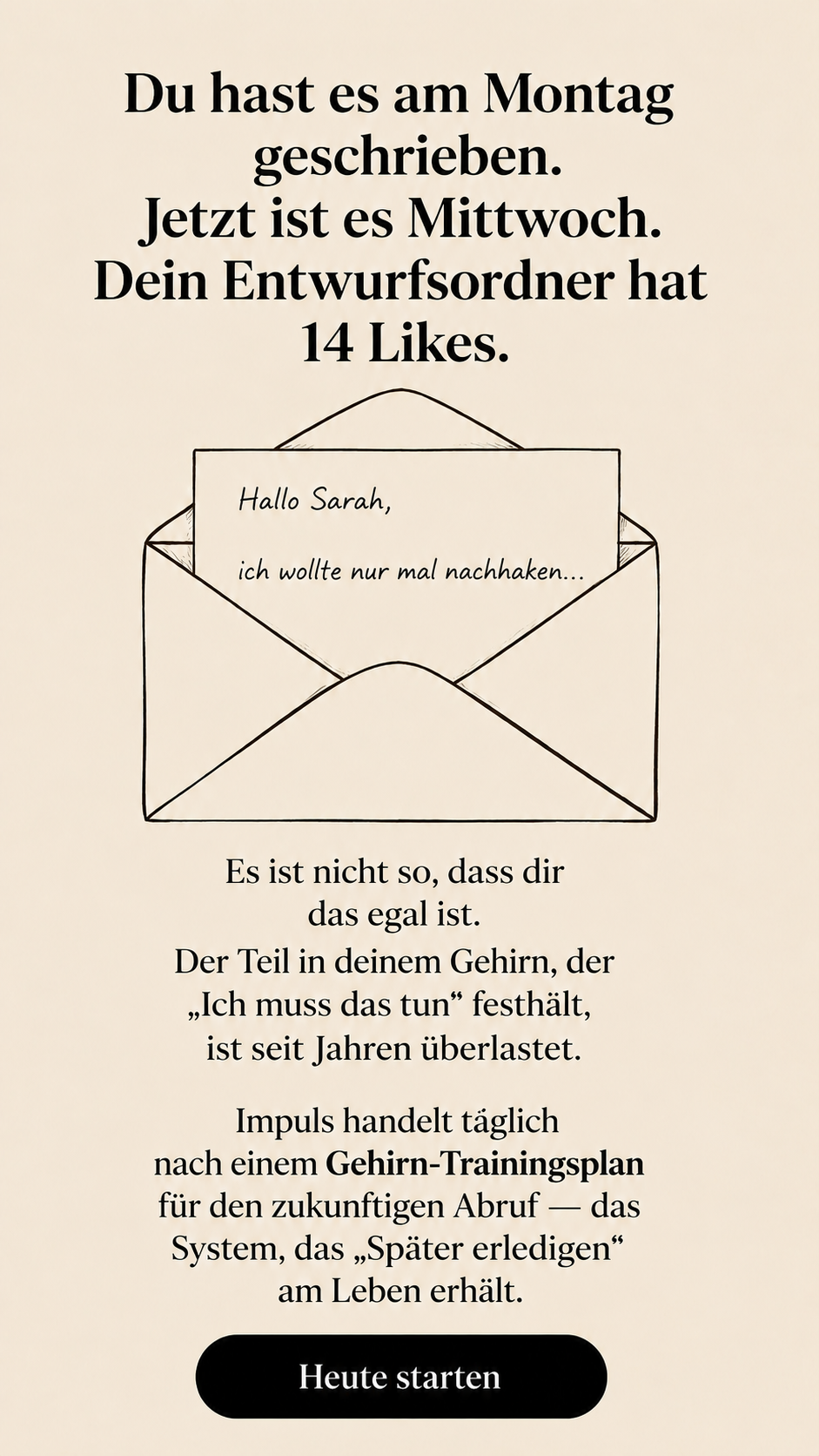 Impulse: Brain Training & Self-Discovery Facebook ad