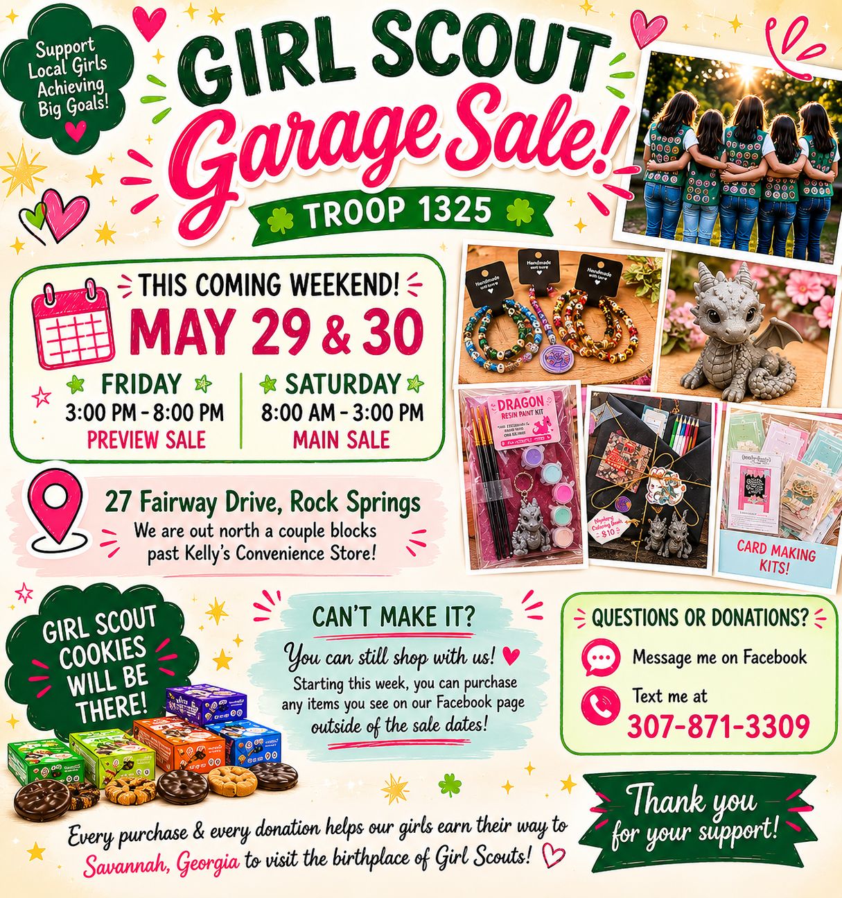 Troop 1325 - Summer Sales Facebook ad