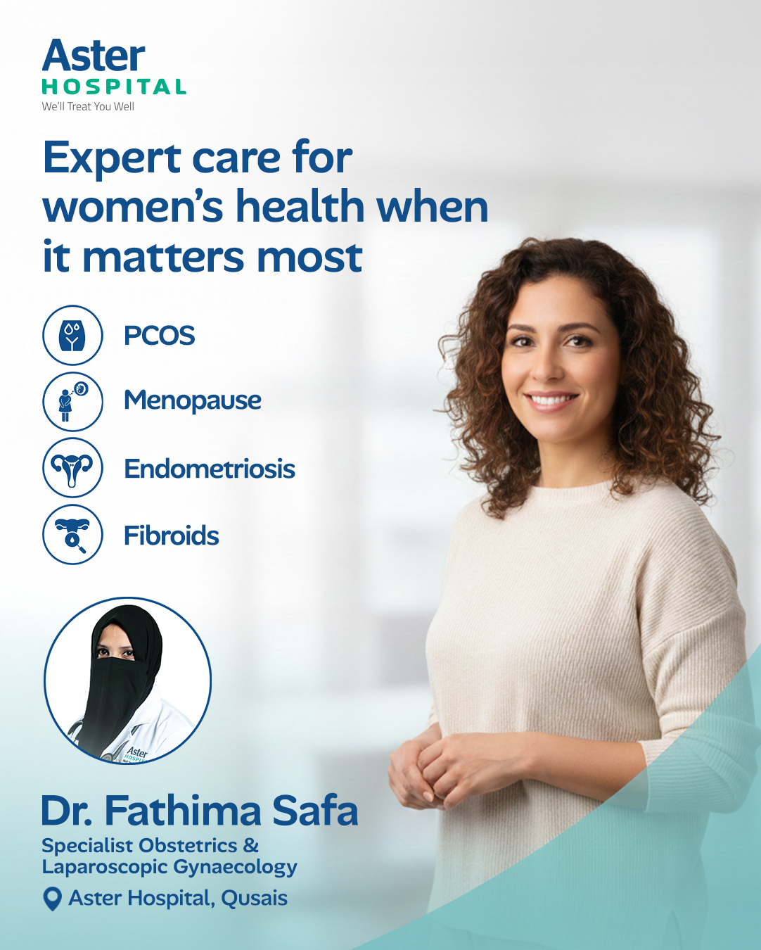 Aster Hospitals Facebook ad
