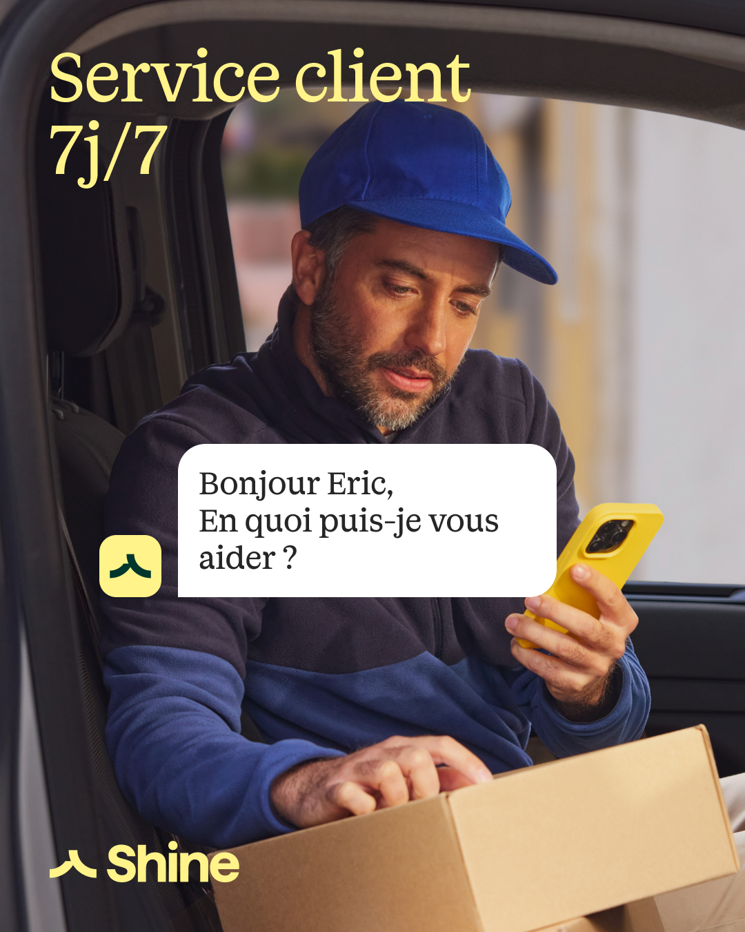 Shine Facebook ad
